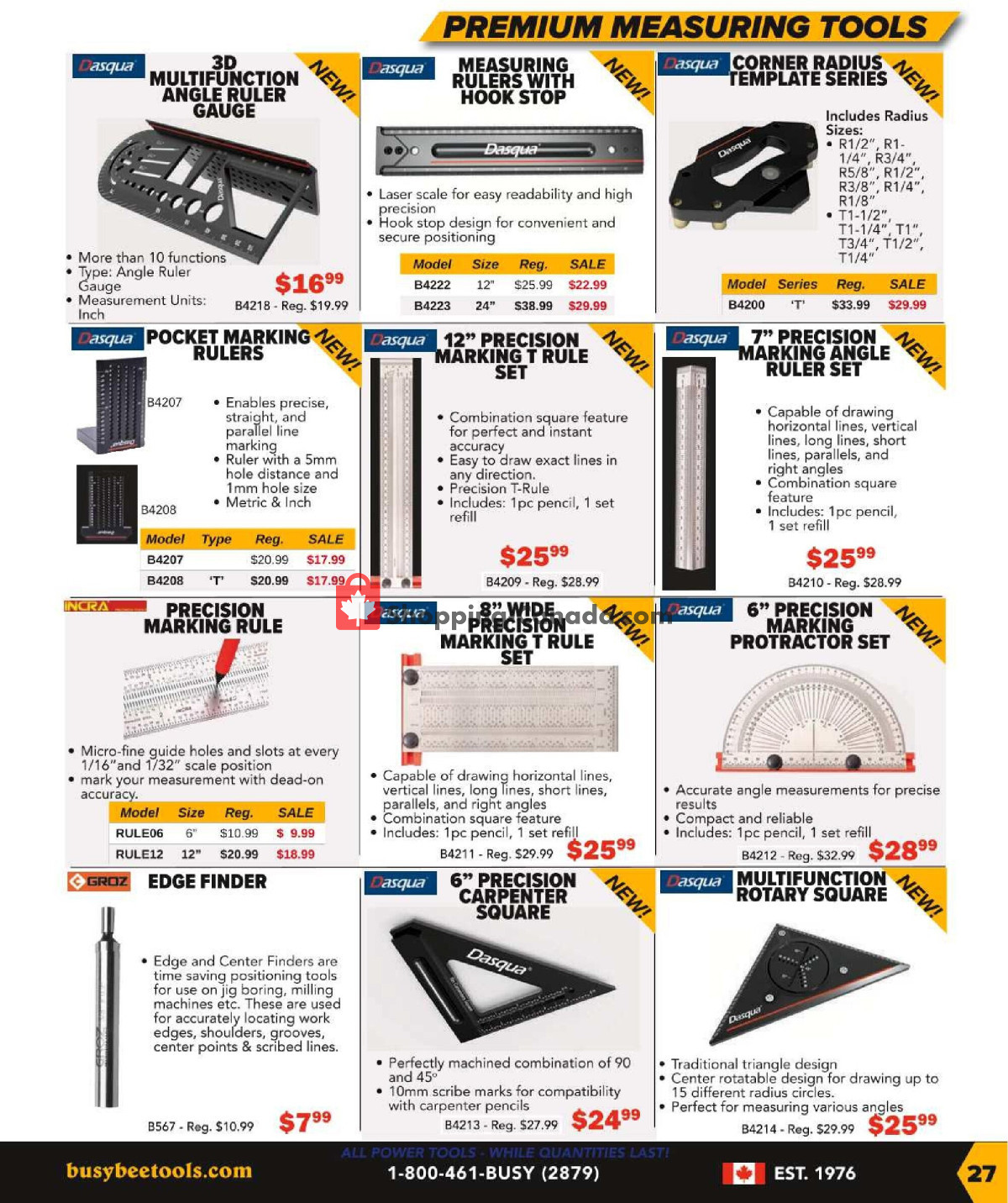 Busy Bee Tools flyer from Monday January 8, 2024 to Saturday March 16, 2024 - page 27