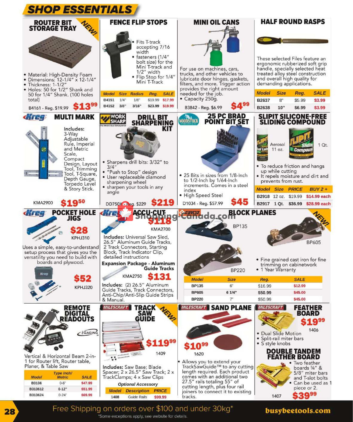 Busy Bee Tools flyer from Monday January 8, 2024 to Saturday March 16, 2024 - page 28