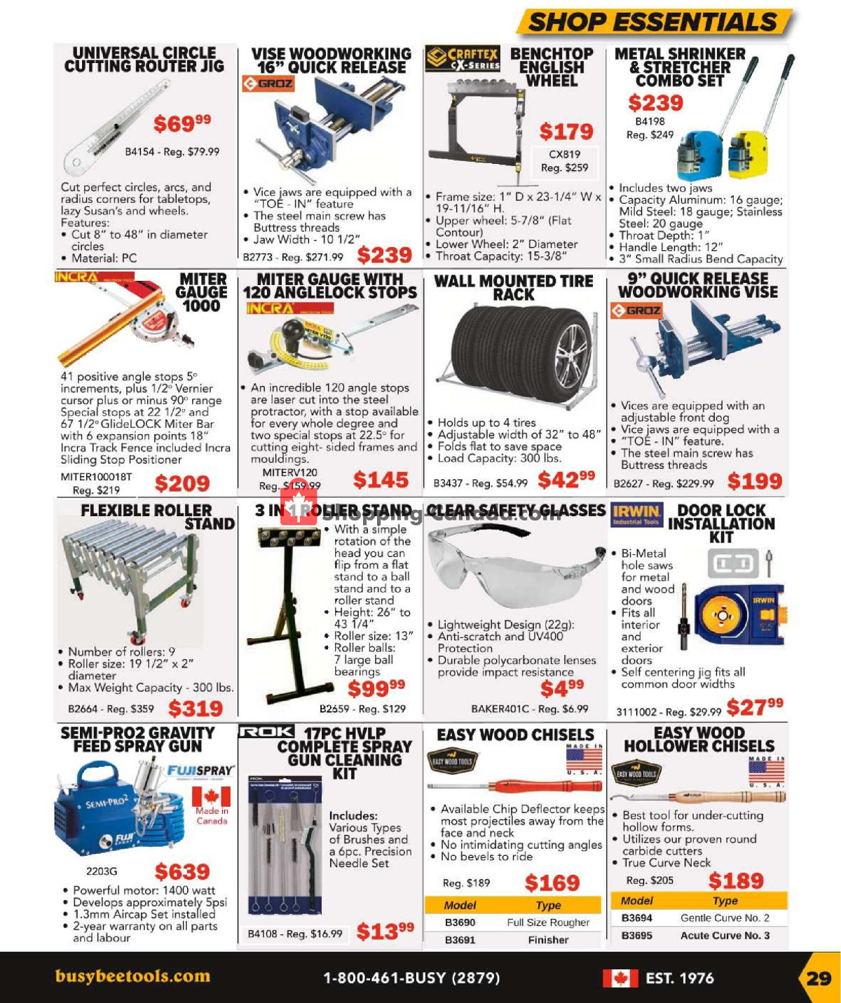 Busy Bee Tools flyer from Monday January 8, 2024 to Saturday March 16, 2024 - page 29