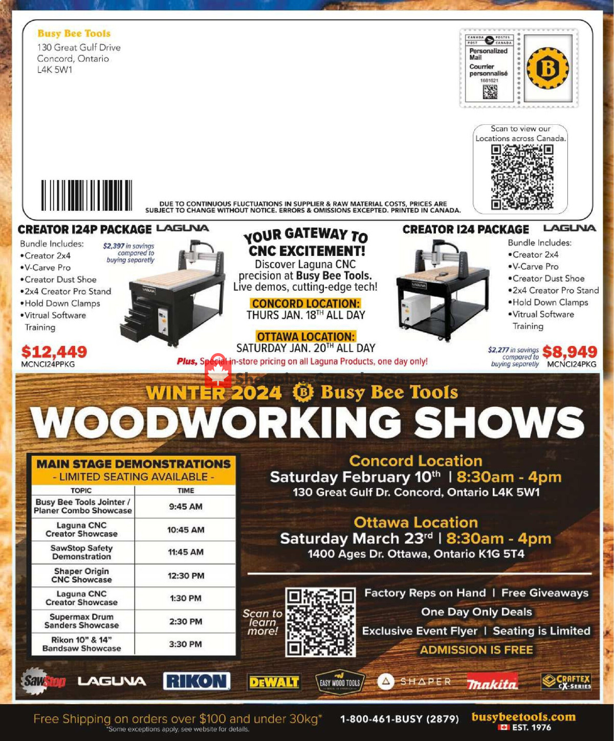 Busy Bee Tools flyer from Monday January 8, 2024 to Saturday March 16, 2024 - page 32