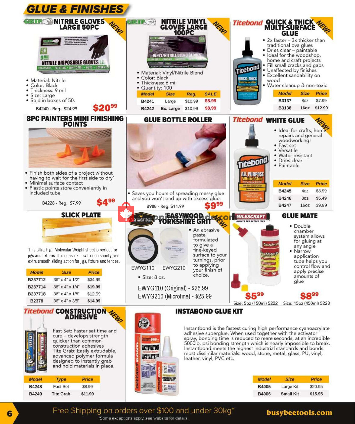 Busy Bee Tools flyer from Monday January 8, 2024 to Saturday March 16, 2024 - page 6