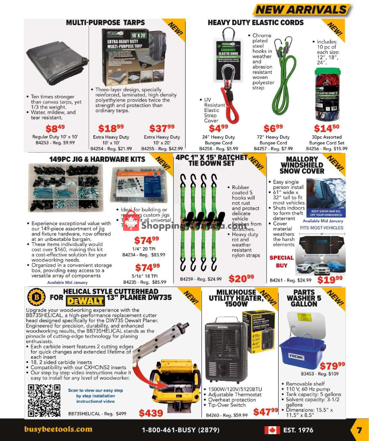 Busy Bee Tools flyer from Monday January 8, 2024 to Saturday March 16, 2024 - page 7