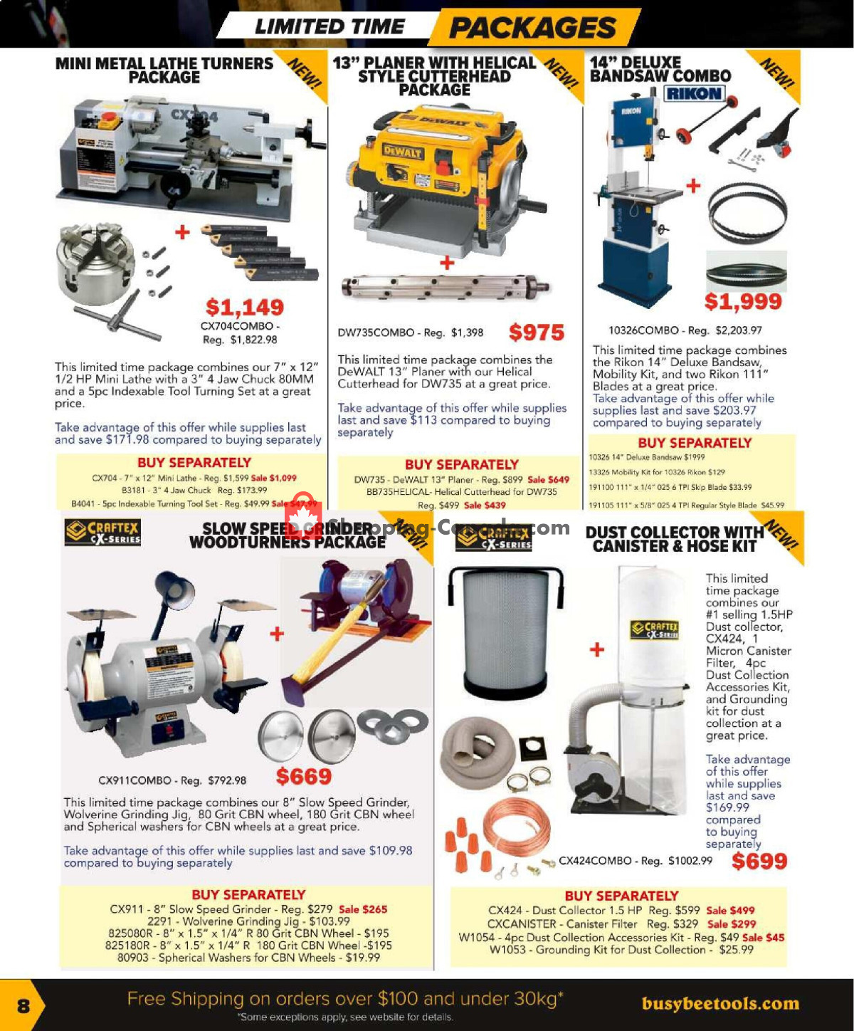 Busy Bee Tools flyer from Monday January 8, 2024 to Saturday March 16, 2024 - page 8
