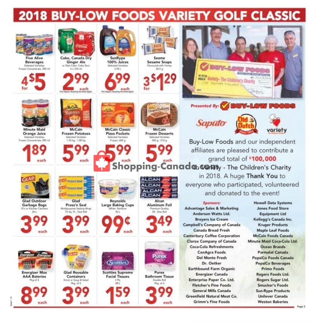 Buy-Low Foods flyer from Sunday October 28, 2018 to Saturday November 3, 2018 - page 11