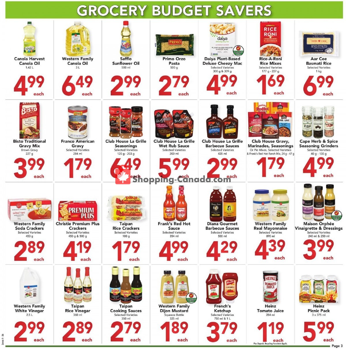 Buy-Low Foods flyer from Sunday March 28, 2021 to Saturday April 24, 2021 - page 3