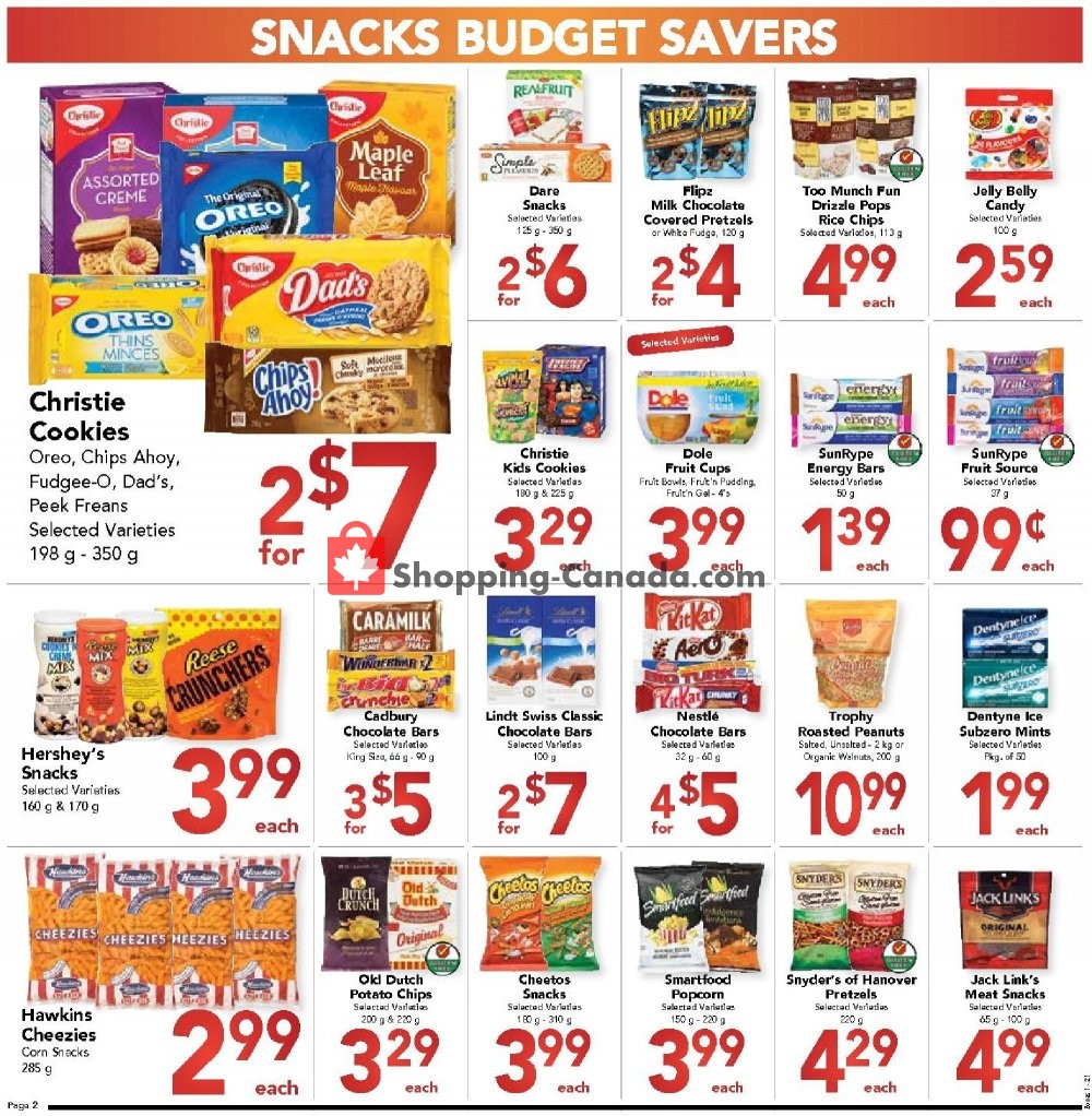 Buy-Low Foods flyer from Sunday September 30, 2018 to Saturday October 27, 2018 - page 2