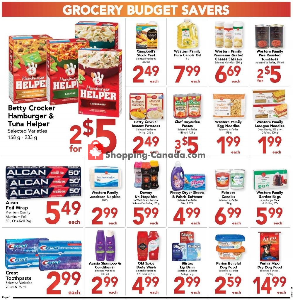 Buy-Low Foods flyer from Sunday September 30, 2018 to Saturday October 27, 2018 - page 6
