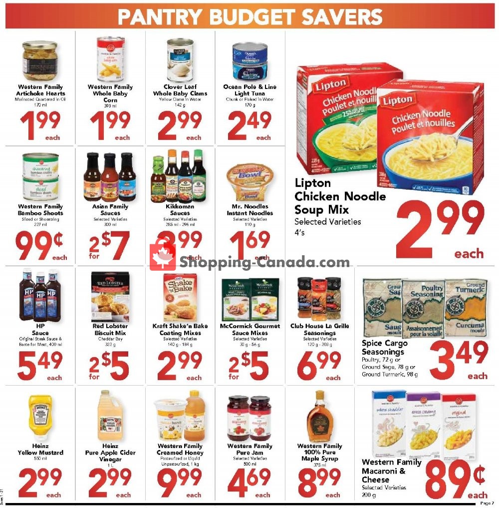 Buy-Low Foods flyer from Sunday September 30, 2018 to Saturday October 27, 2018 - page 7