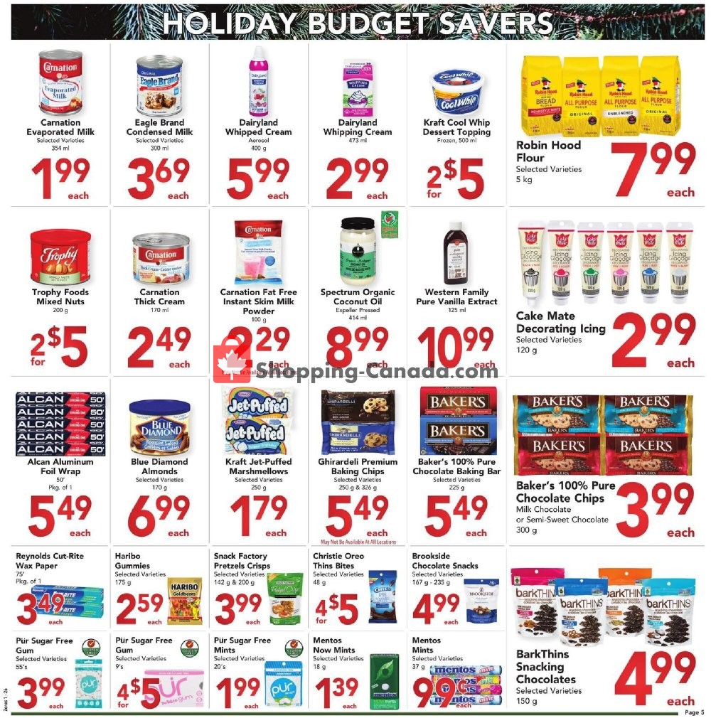 Buy-Low Foods flyer from Tuesday December 22, 2020 to Saturday December 26, 2020 - page 5