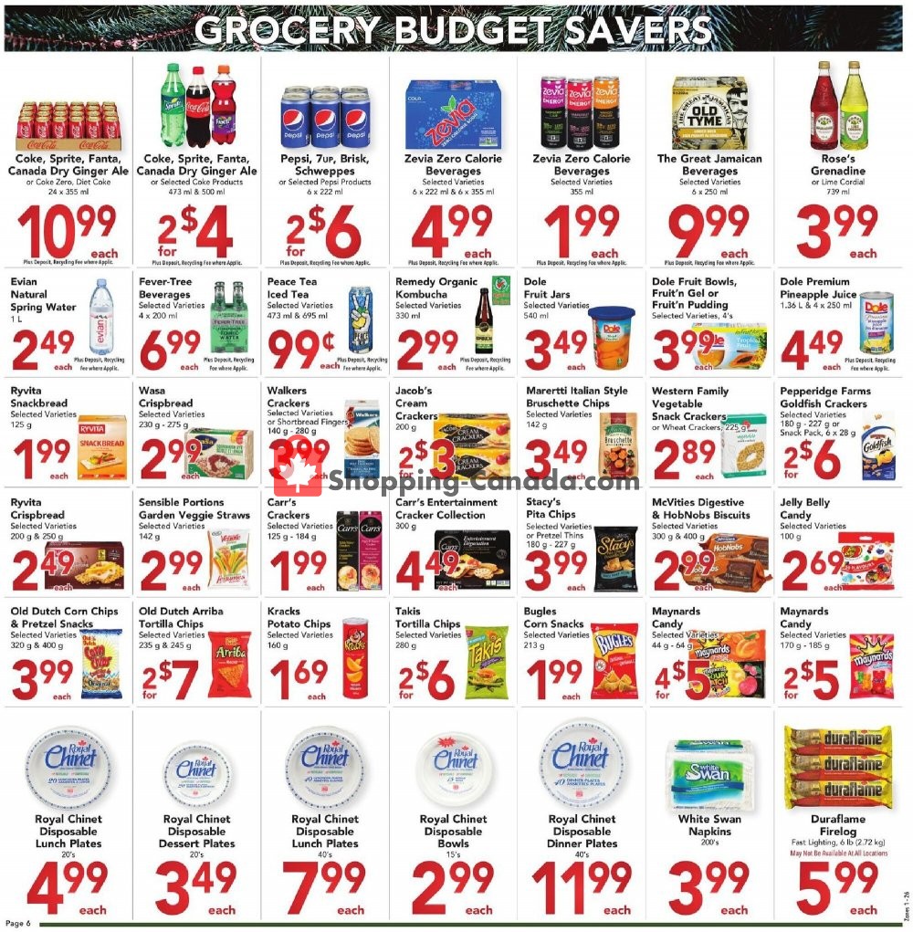 Buy-Low Foods flyer from Tuesday December 22, 2020 to Saturday December 26, 2020 - page 6