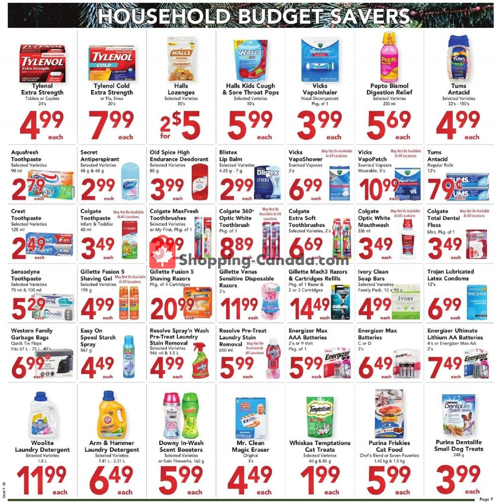 Buy-Low Foods flyer from Tuesday December 22, 2020 to Saturday December 26, 2020 - page 7