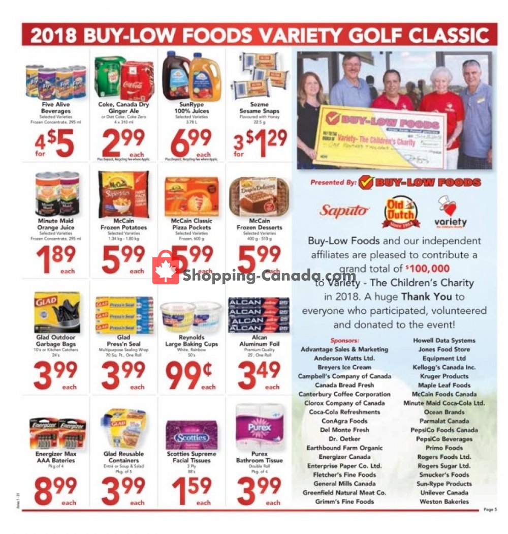 Buy-Low Foods flyer from Sunday October 28, 2018 to Saturday November 3, 2018 - page 11