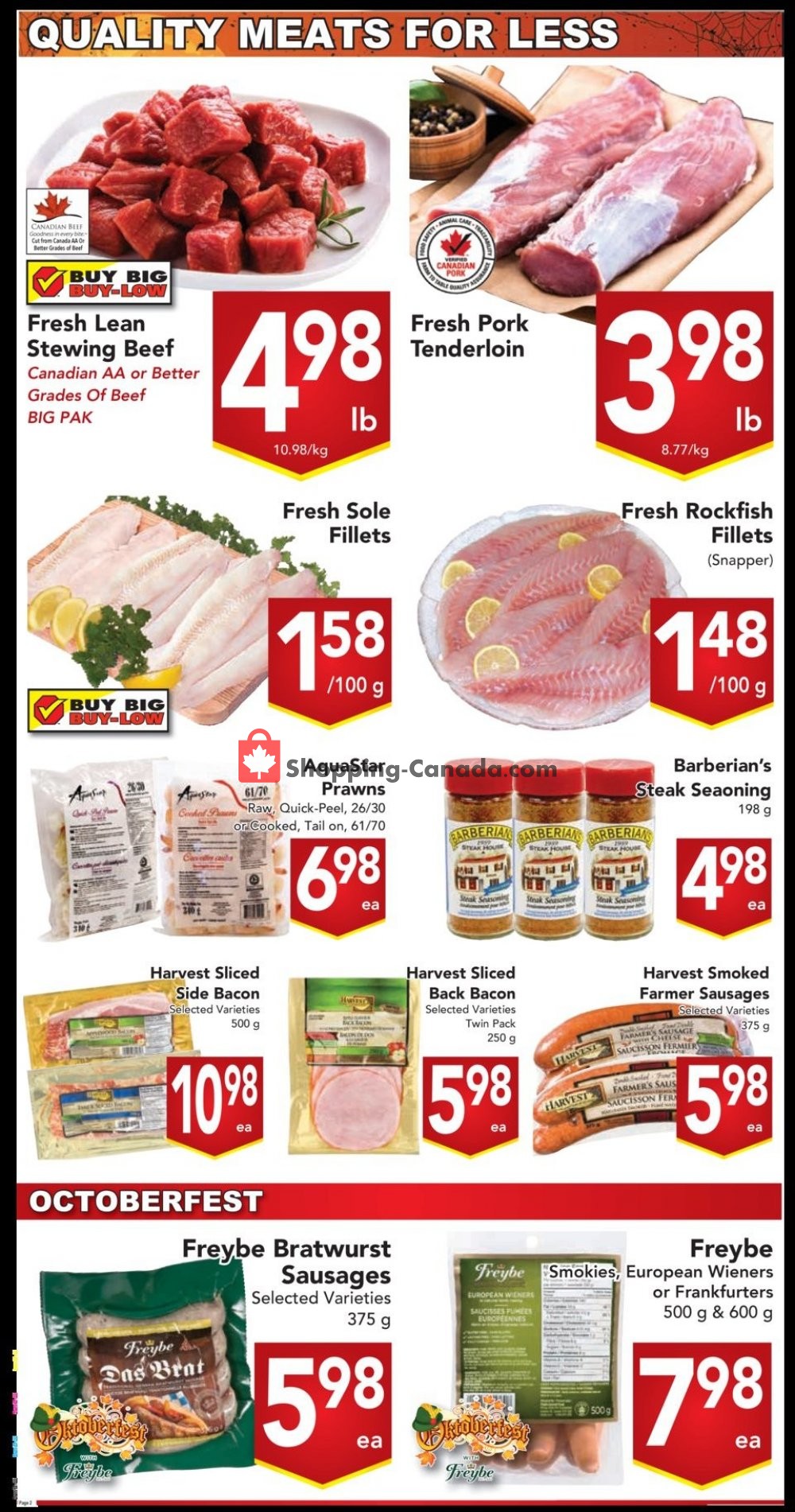 Buy-Low Foods flyer from Sunday October 28, 2018 to Saturday November 3, 2018 - page 2