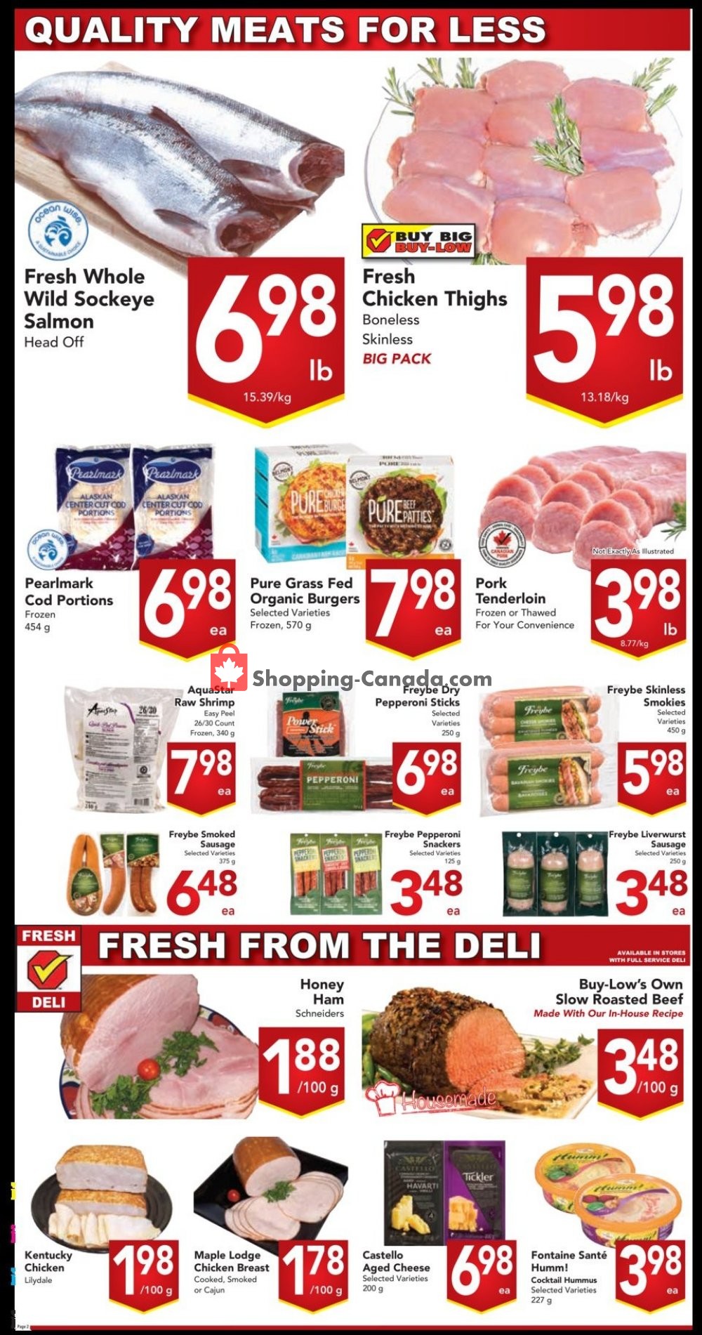 Buy-Low Foods flyer from Sunday August 11, 2019 to Saturday August 17, 2019 - page 2