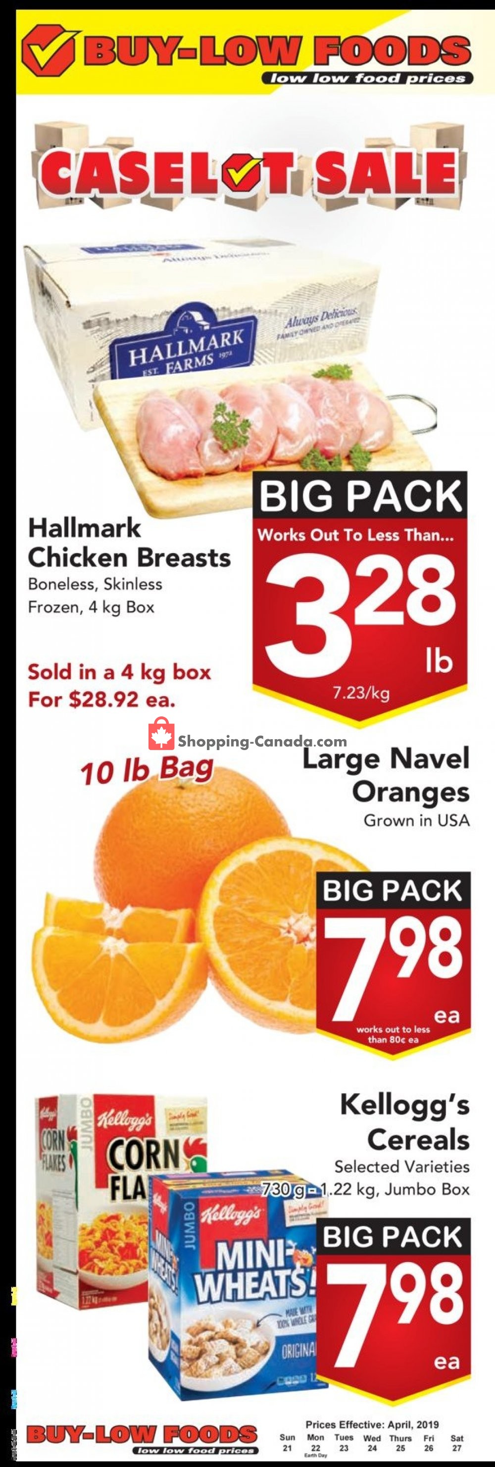 Buy-Low Foods flyer from Sunday April 21, 2019 to Saturday April 27, 2019 - page 3