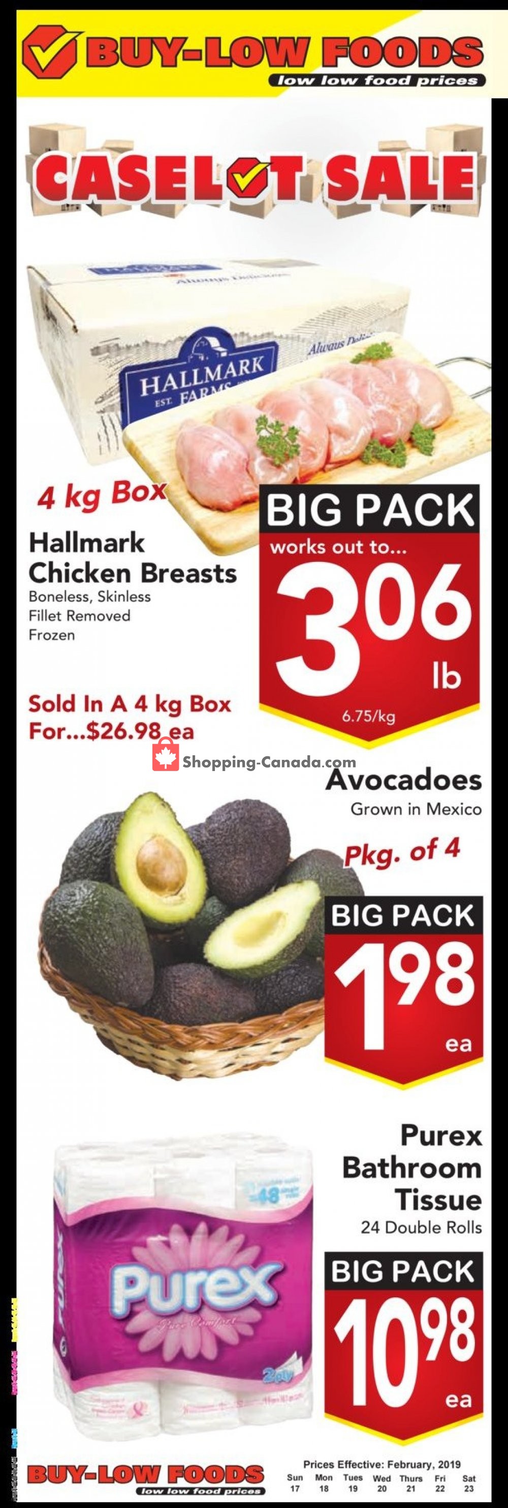 Buy-Low Foods flyer from Sunday February 17, 2019 to Saturday February 23, 2019 - page 3