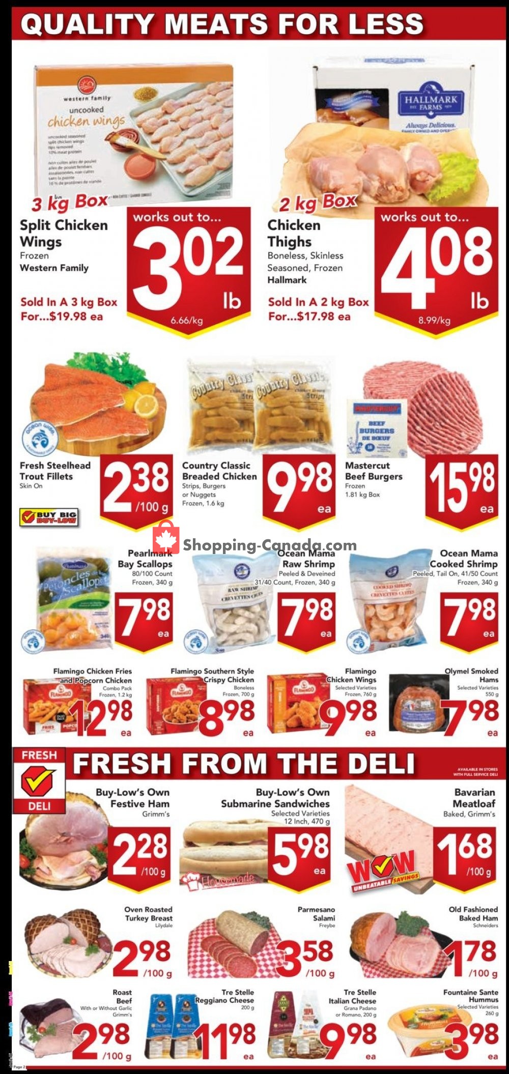 Buy-Low Foods flyer from Friday February 15, 2019 to Saturday February 23, 2019 - page 4