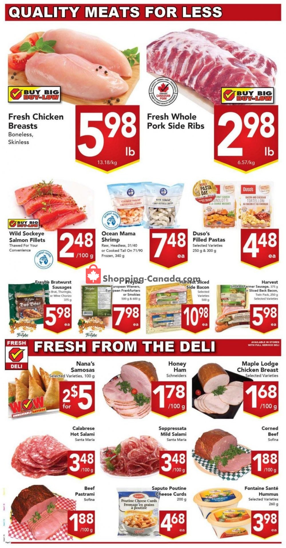 Buy-Low Foods flyer from Sunday October 21, 2018 to Saturday October 27, 2018 - page 2