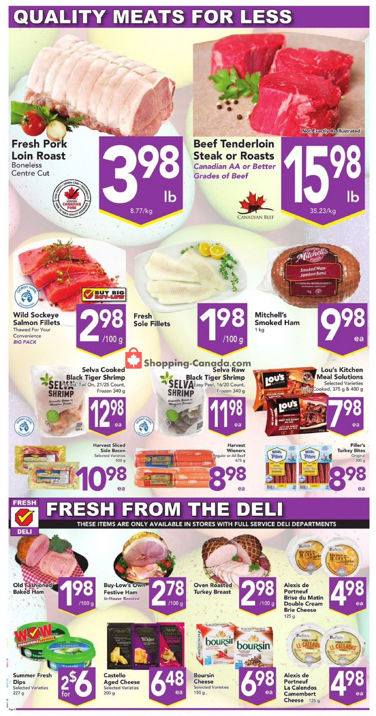 Buy-Low Foods flyer from Sunday March 28, 2021 to Saturday April 3, 2021 - page 2