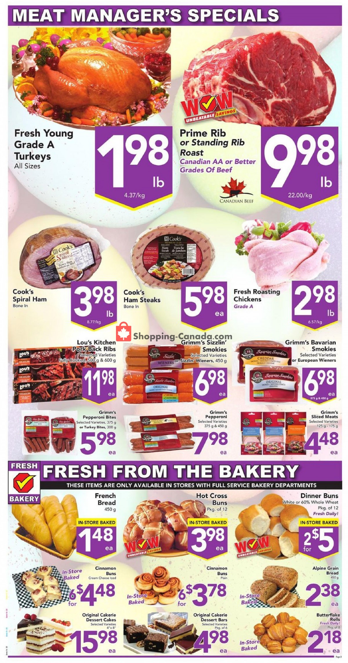 Buy-Low Foods flyer from Sunday March 28, 2021 to Saturday April 3, 2021 - page 3