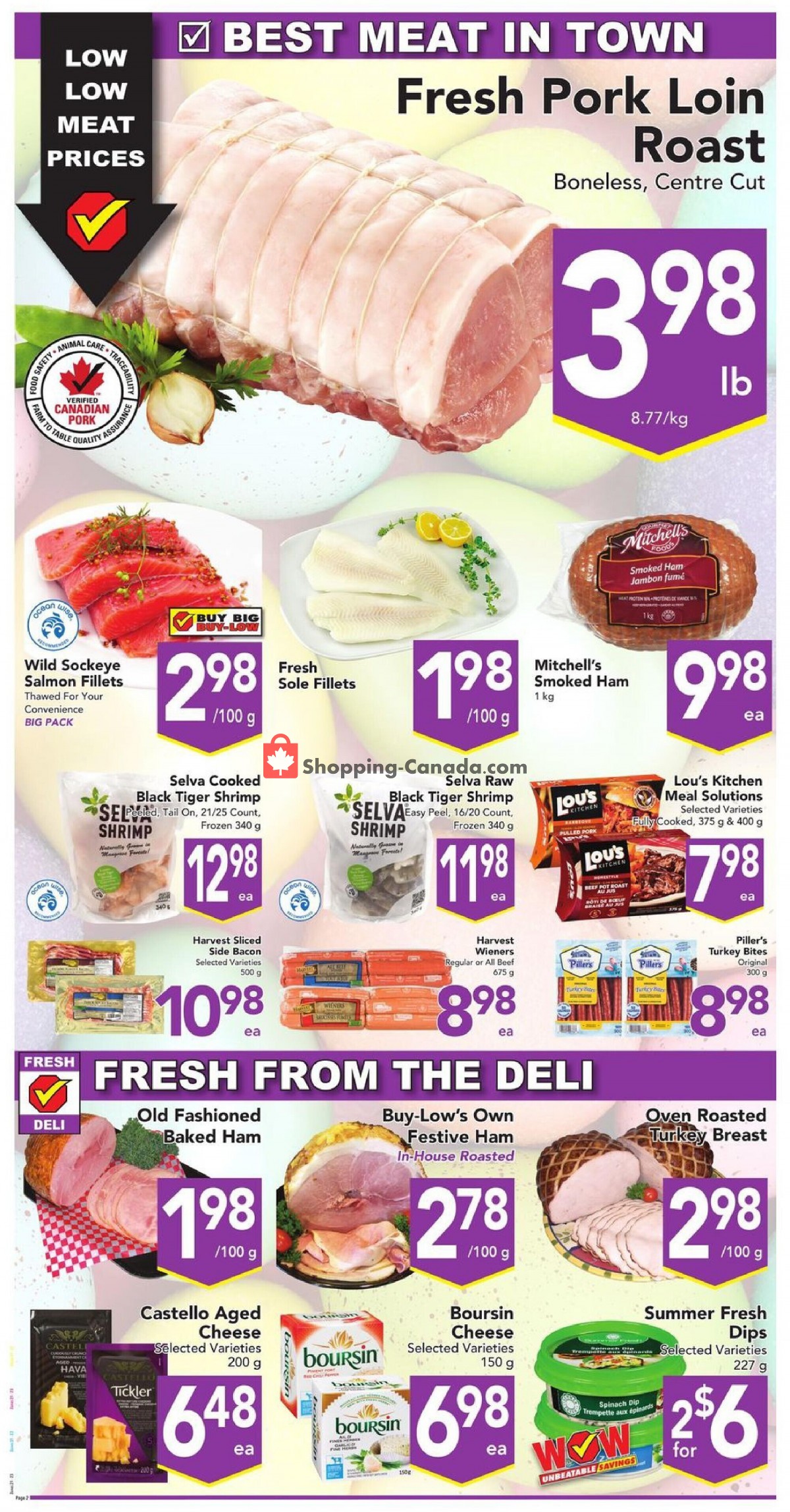 Buy-Low Foods flyer from Sunday March 28, 2021 to Saturday April 3, 2021 - page 2