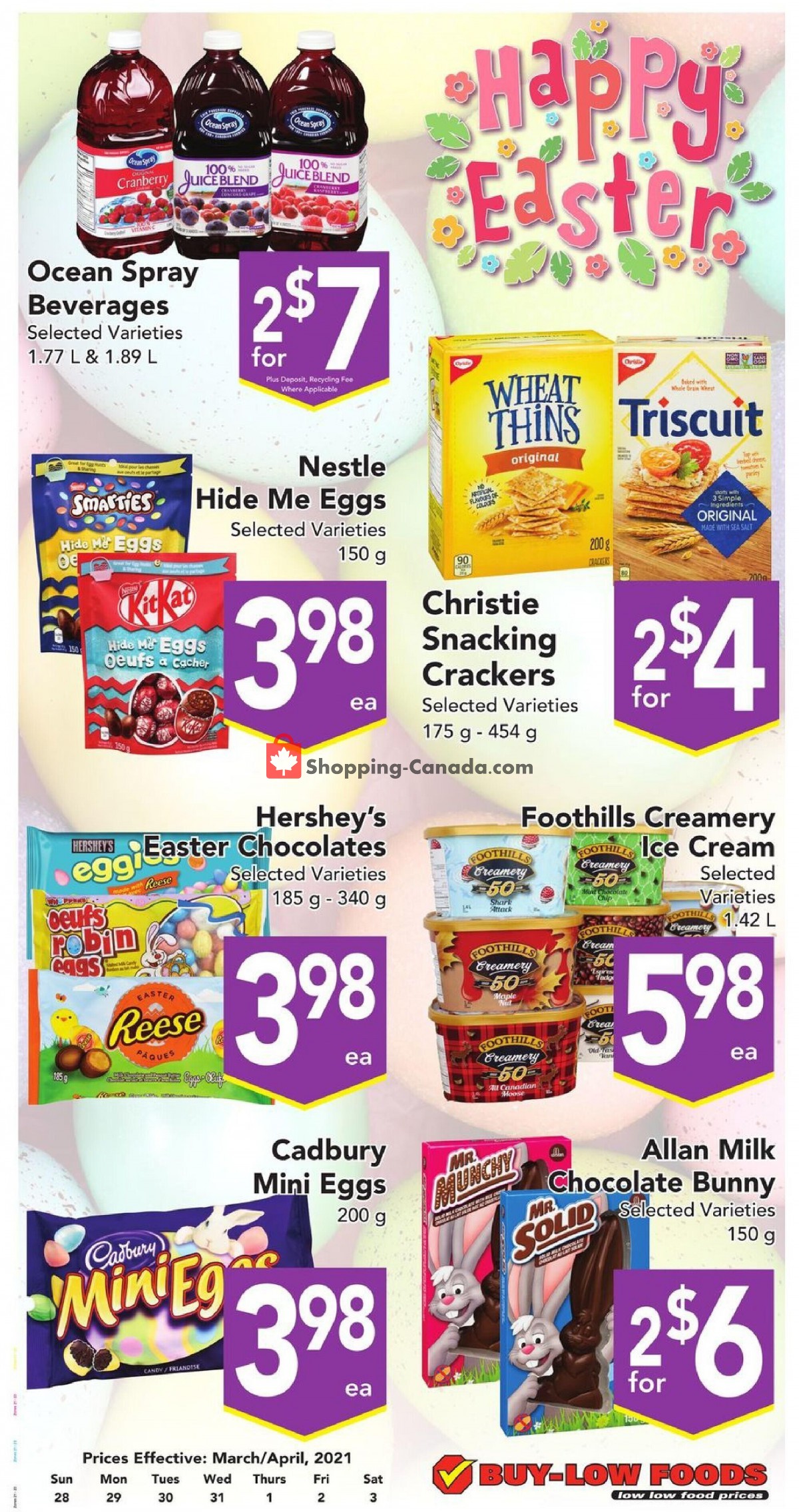 Buy-Low Foods flyer from Sunday March 28, 2021 to Saturday April 3, 2021 - page 7
