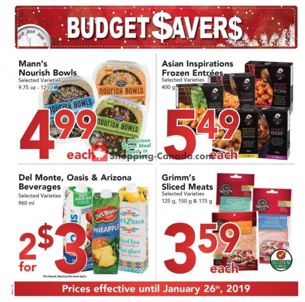 Buy-Low Foods flyer from Sunday December 30, 2018 to Saturday January 5, 2019 - page 7