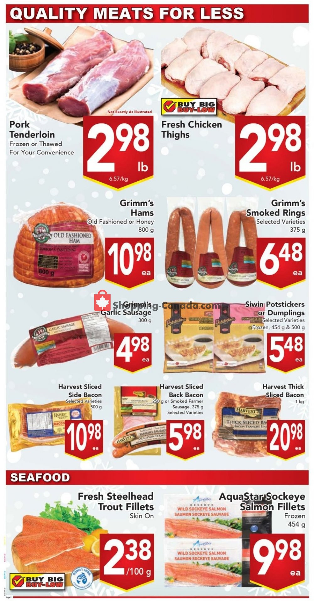 Buy-Low Foods flyer from Sunday December 30, 2018 to Saturday January 5, 2019 - page 2