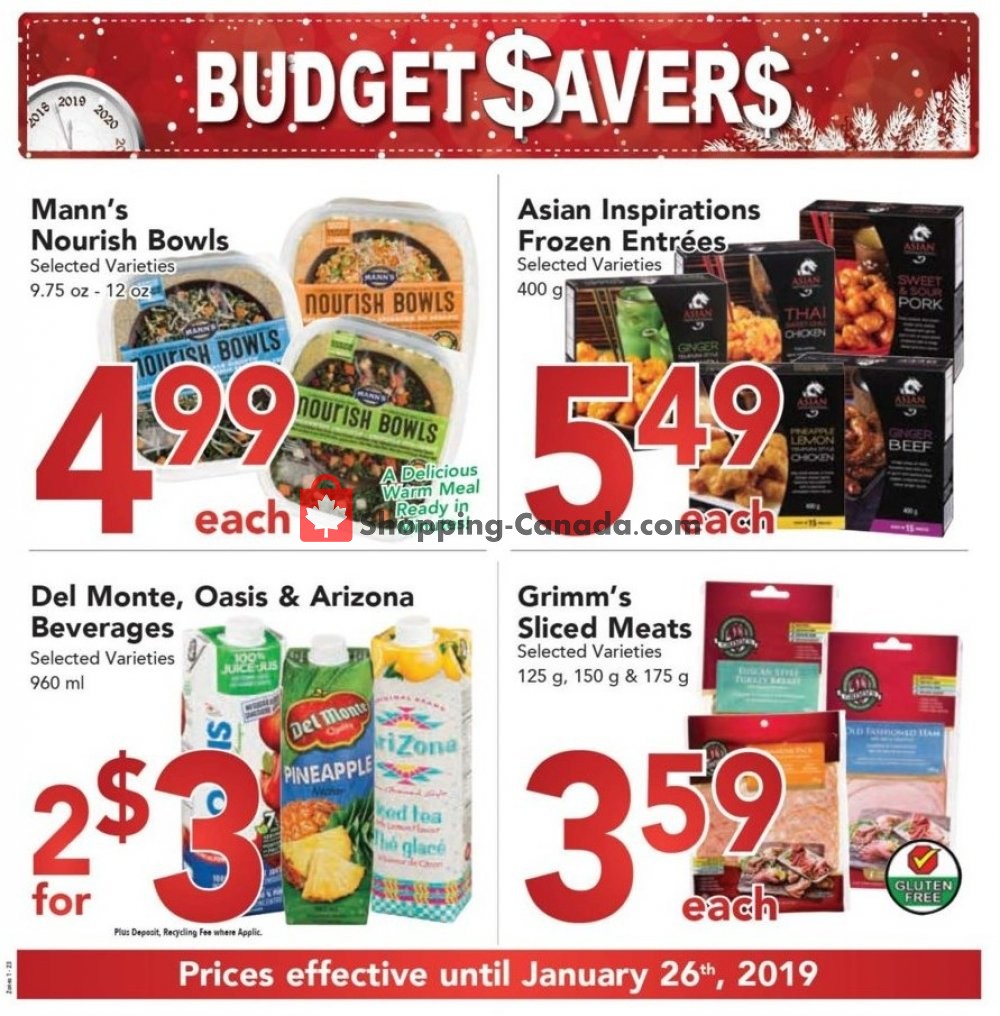 Buy-Low Foods flyer from Sunday December 30, 2018 to Saturday January 5, 2019 - page 7