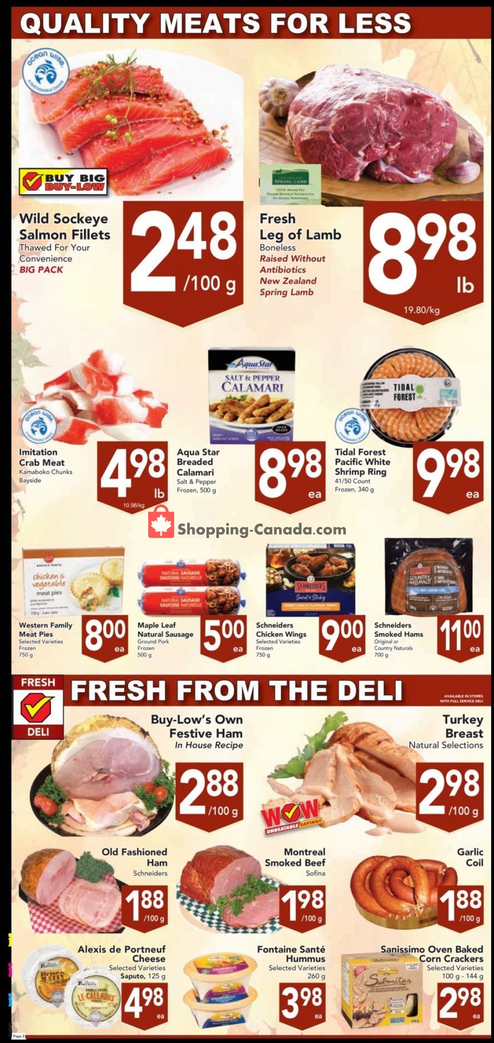 Buy-Low Foods flyer from Sunday October 6, 2019 to Saturday October 12, 2019 - page 4