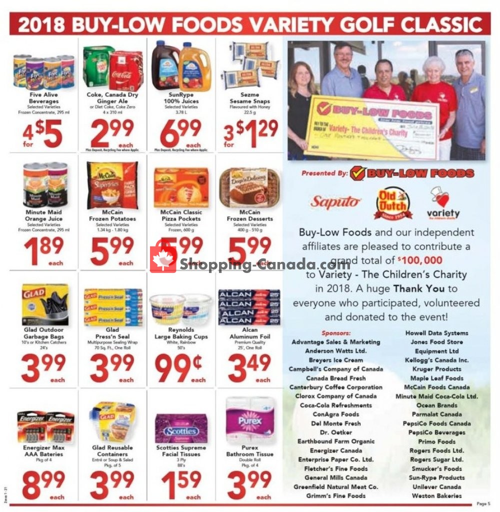 Buy-Low Foods flyer from Sunday October 28, 2018 to Saturday November 3, 2018 - page 13