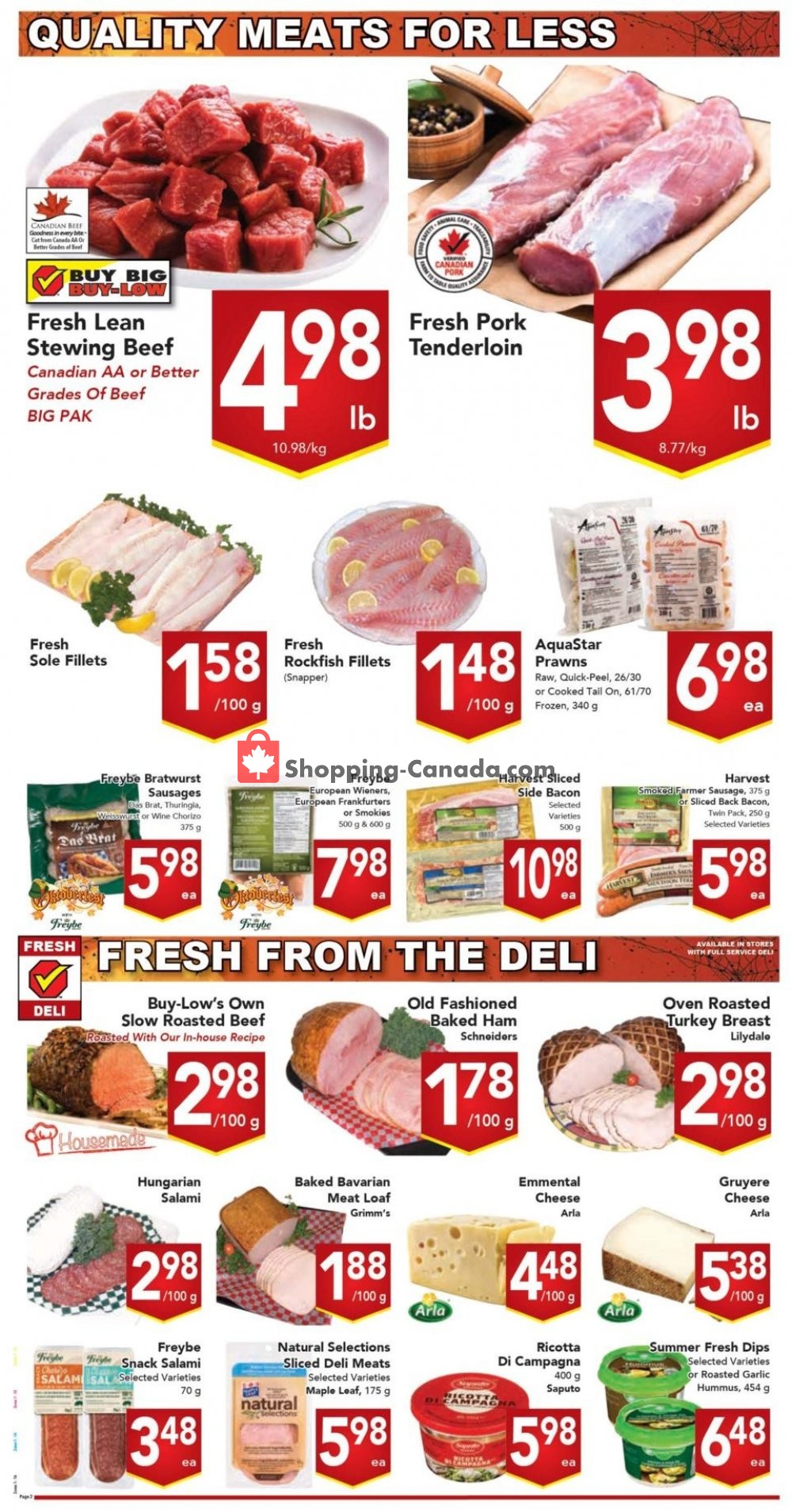 Buy-Low Foods flyer from Sunday October 28, 2018 to Saturday November 3, 2018 - page 4