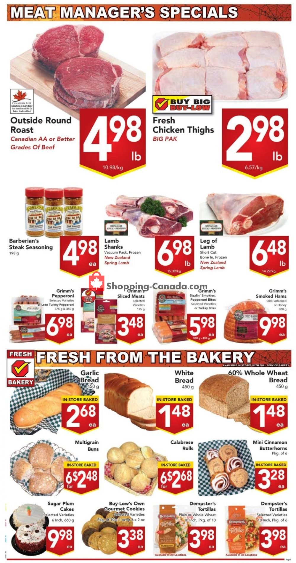 Buy-Low Foods flyer from Sunday October 28, 2018 to Saturday November 3, 2018 - page 5