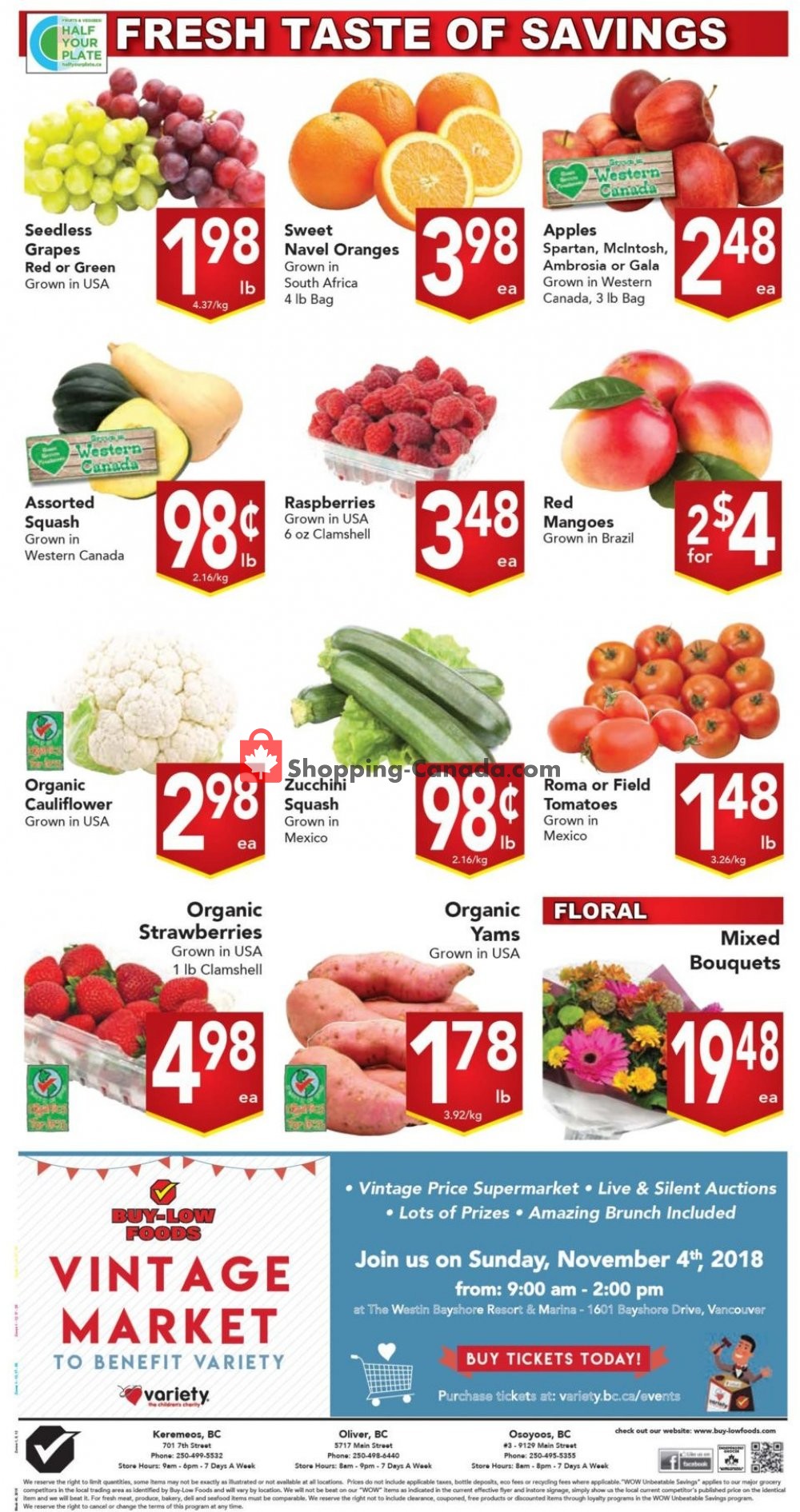 Buy-Low Foods flyer from Sunday October 28, 2018 to Saturday November 3, 2018 - page 8