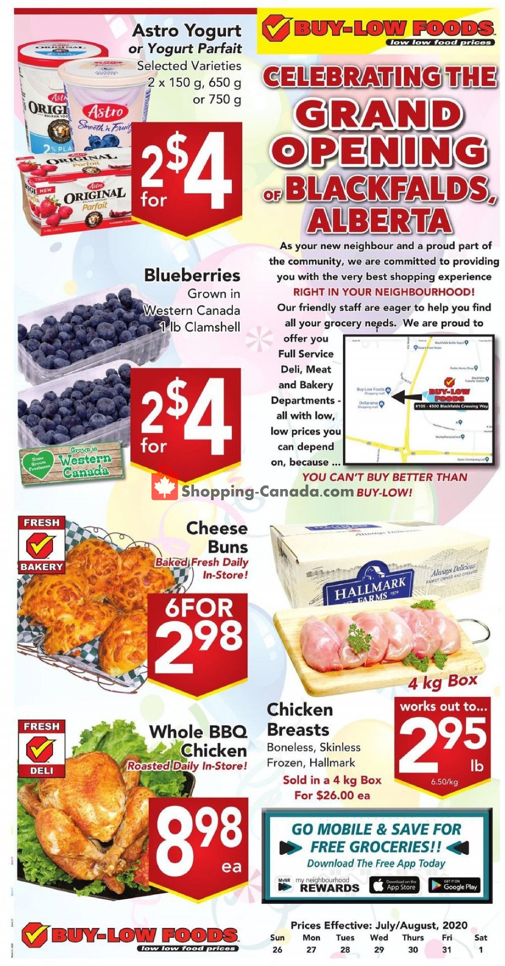 Buy-Low Foods flyer from Sunday July 26, 2020 to Saturday August 1, 2020 - page 1