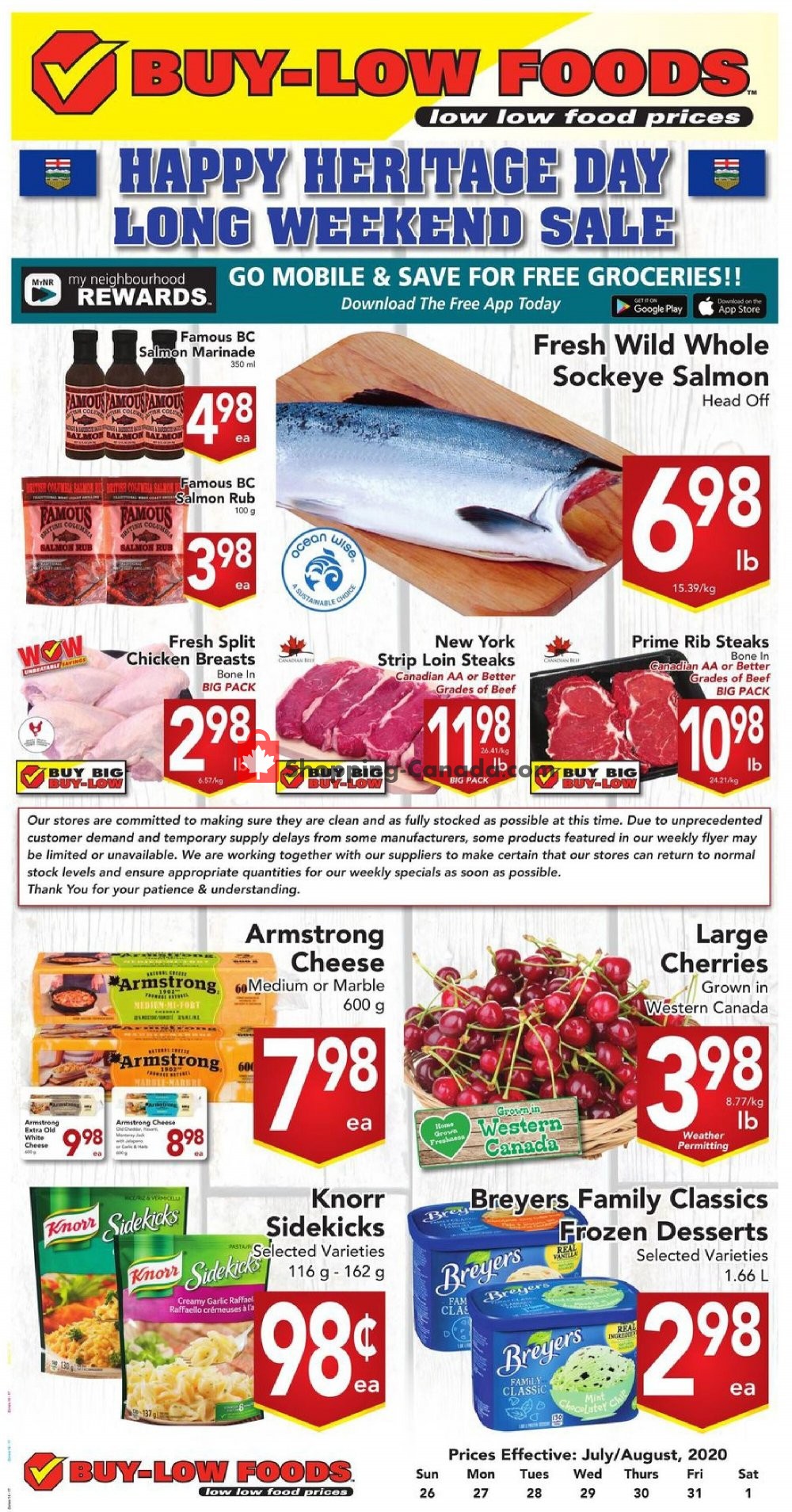 Buy-Low Foods flyer from Sunday July 26, 2020 to Saturday August 1, 2020 - page 3