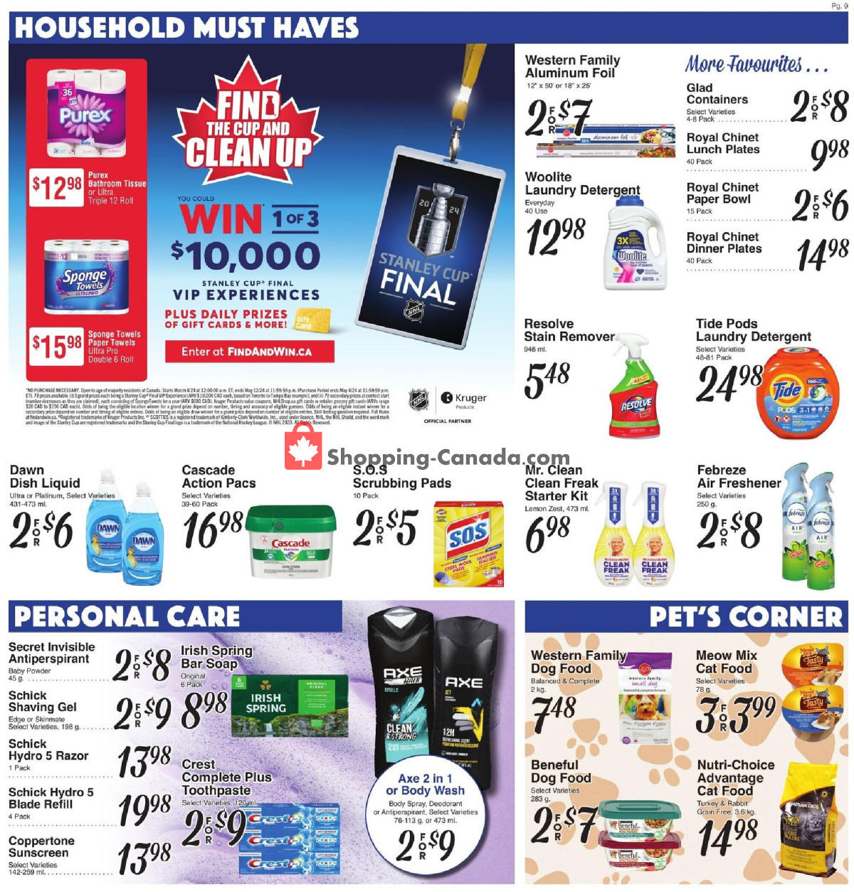 Buy-Low Foods flyer from Sunday March 24, 2024 to Saturday March 30, 2024 - page 9