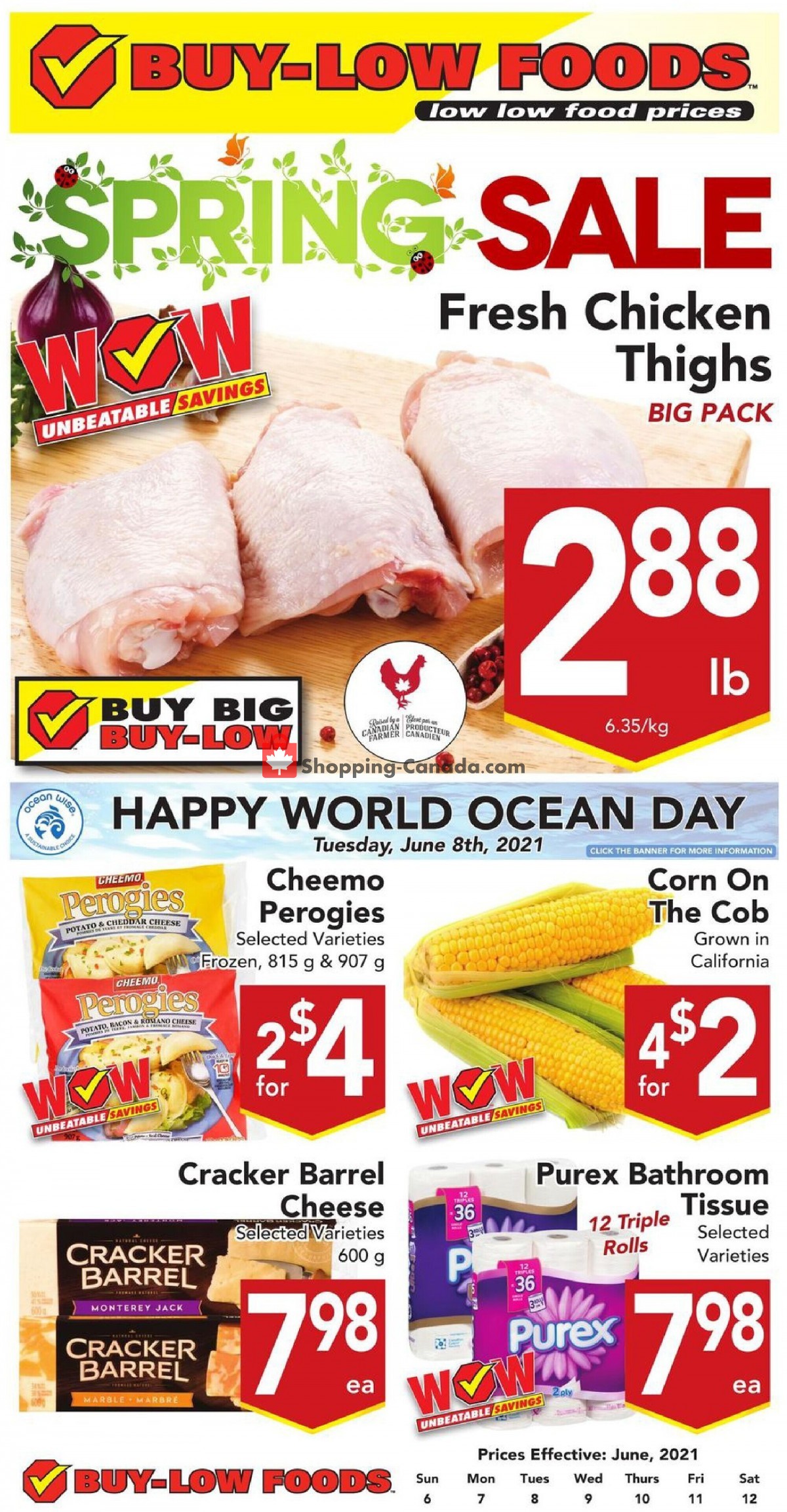 Buy-Low Foods flyer from Sunday June 6, 2021 to Saturday June 12, 2021 - page 1