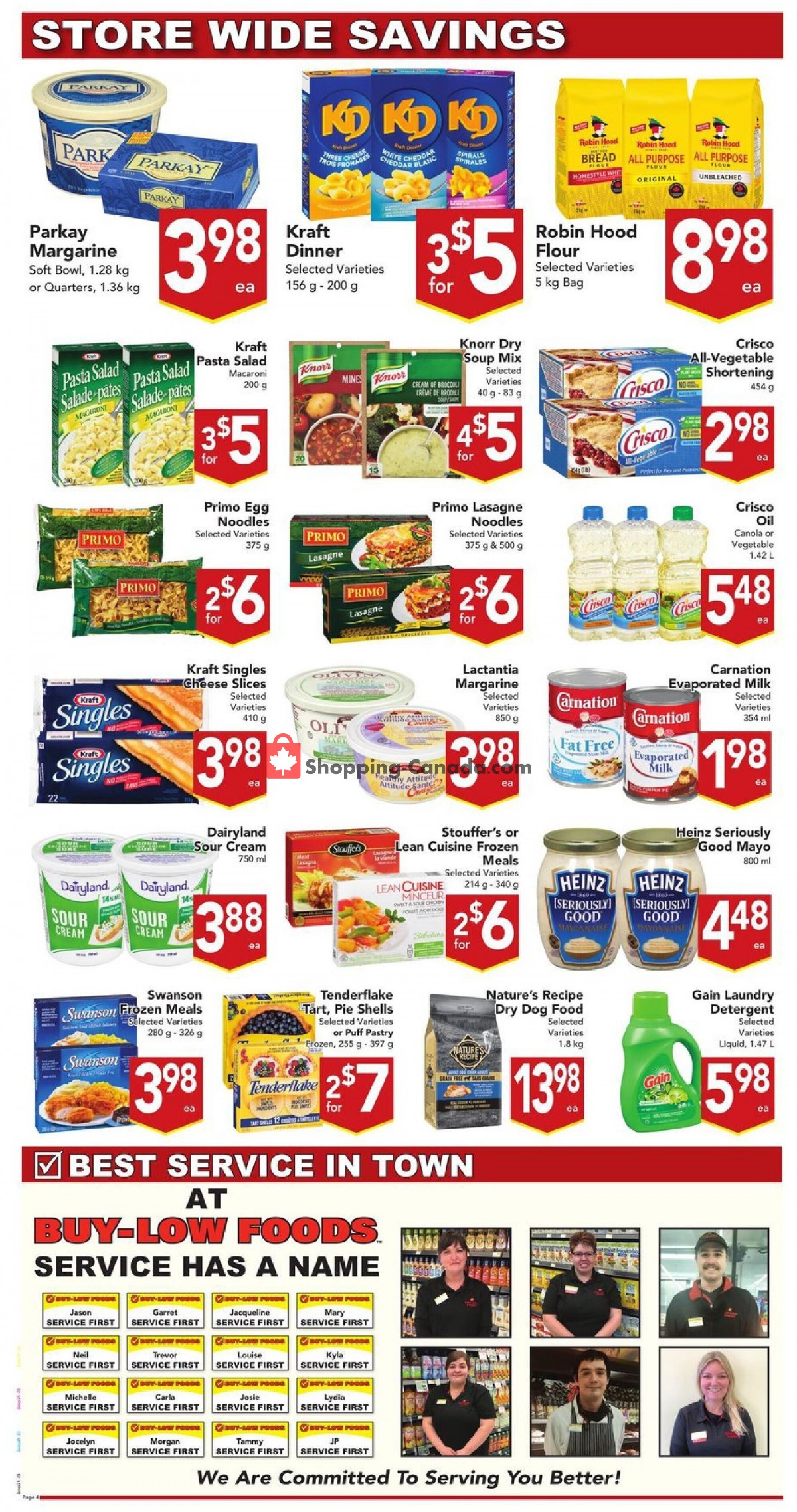Buy-Low Foods flyer from Sunday April 4, 2021 to Saturday April 10, 2021 - page 4