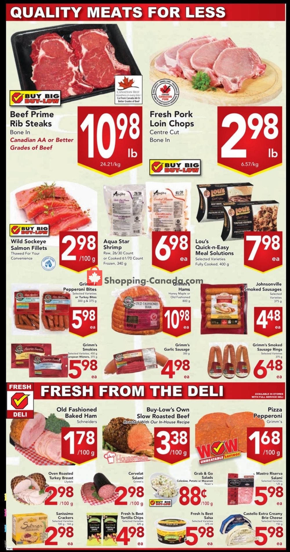 Buy-Low Foods flyer from Sunday January 27, 2019 to Saturday February 2, 2019 - page 2