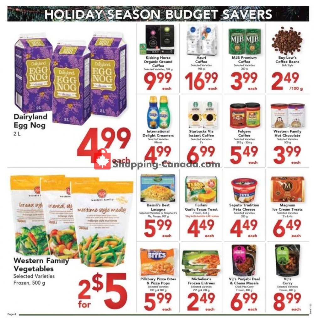 Buy-Low Foods flyer from Sunday November 25, 2018 to Saturday December 1, 2018 - page 10