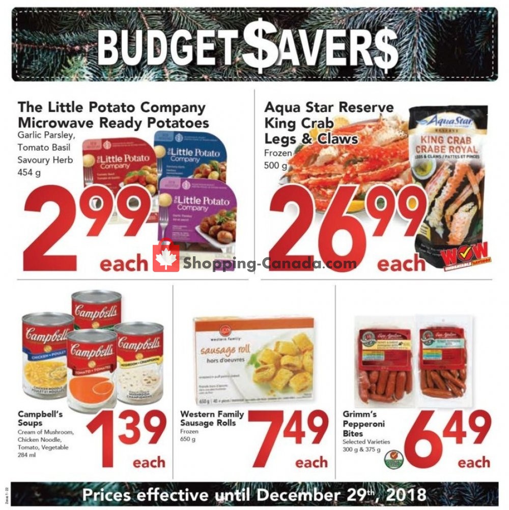 Buy-Low Foods flyer from Sunday November 25, 2018 to Saturday December 1, 2018 - page 7