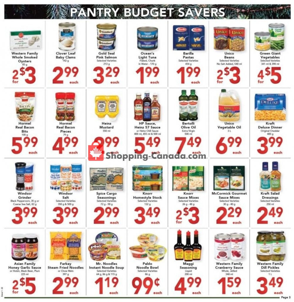 Buy-Low Foods flyer from Sunday November 25, 2018 to Saturday December 1, 2018 - page 9