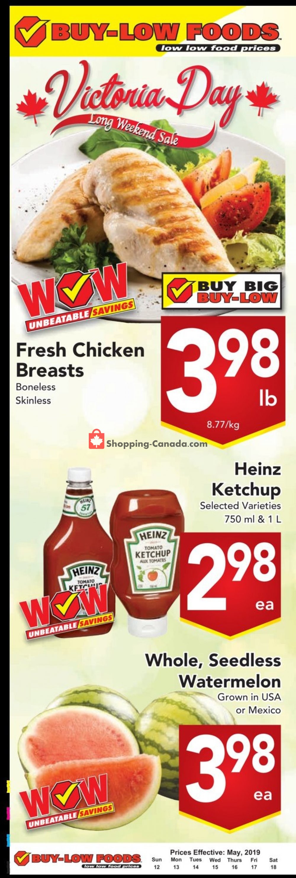 Buy-Low Foods flyer from Sunday May 12, 2019 to Saturday May 18, 2019 - page 2