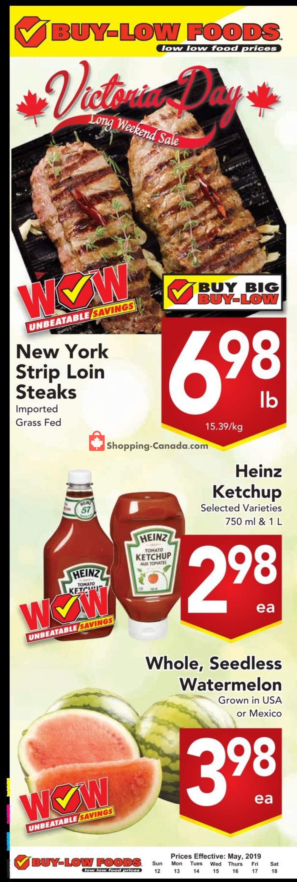 Buy-Low Foods flyer from Sunday May 12, 2019 to Saturday May 18, 2019 - page 2