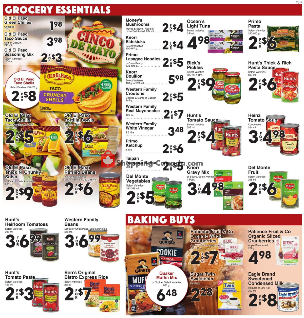 Buy-Low Foods flyer from Sunday April 28, 2024 to Saturday May 4, 2024 - page 5