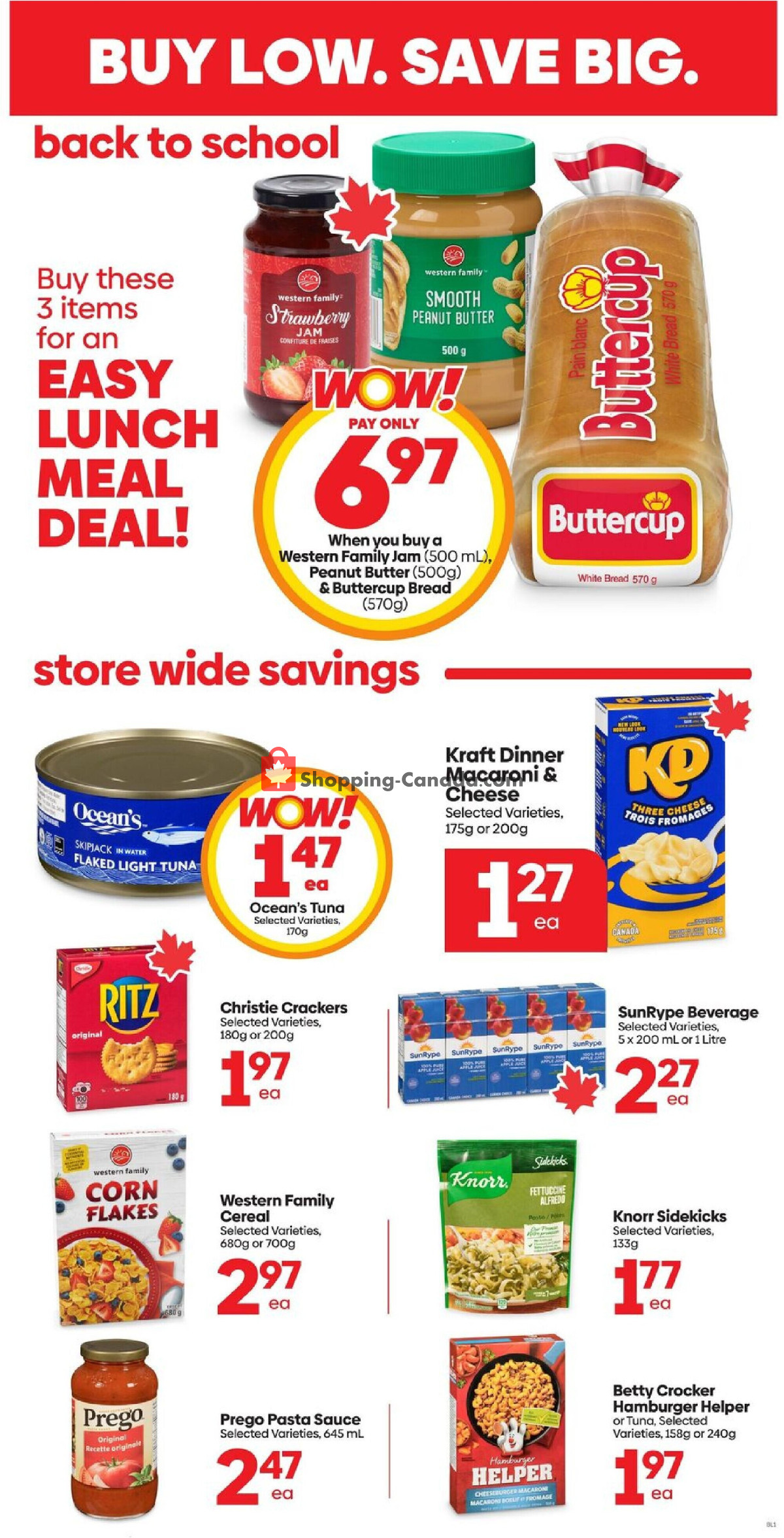 Buy-Low Foods flyer from Thursday August 27, 2026 to Wednesday September 2, 2026 - page 6