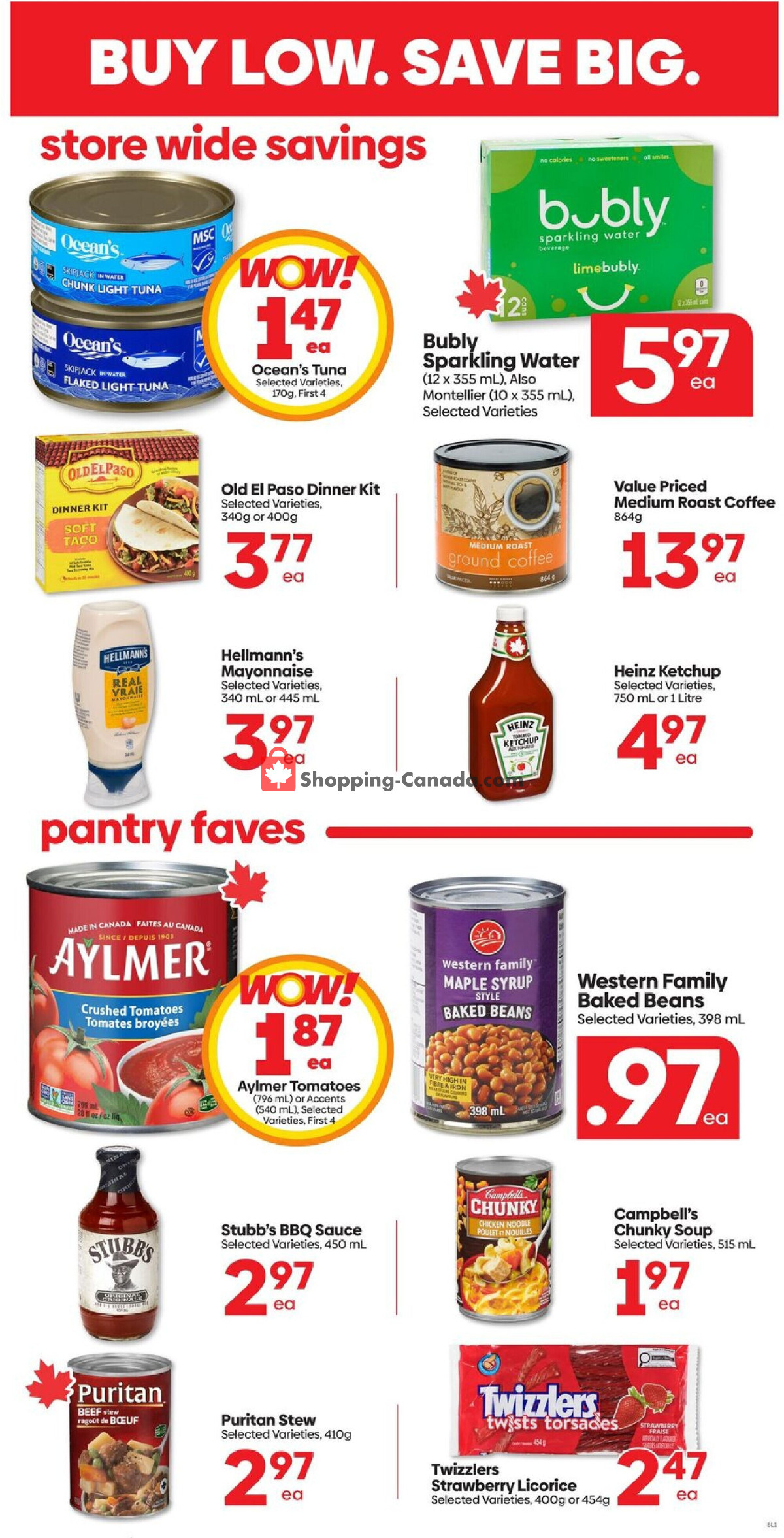 Buy-Low Foods flyer from Thursday July 30, 2026 to Wednesday August 5, 2026 - page 6