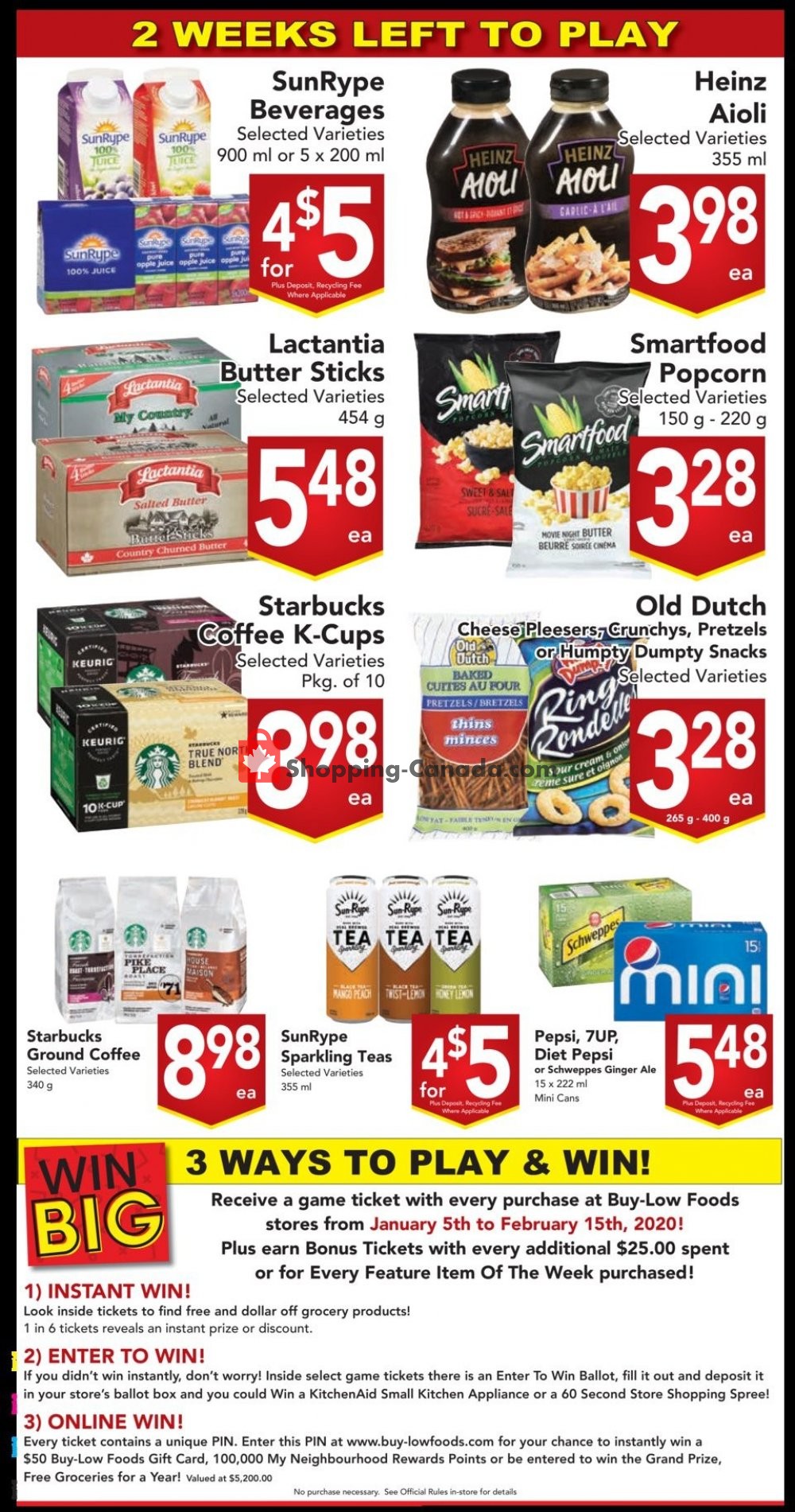 Buy-Low Foods flyer from Sunday February 2, 2020 to Saturday February 8, 2020 - page 2
