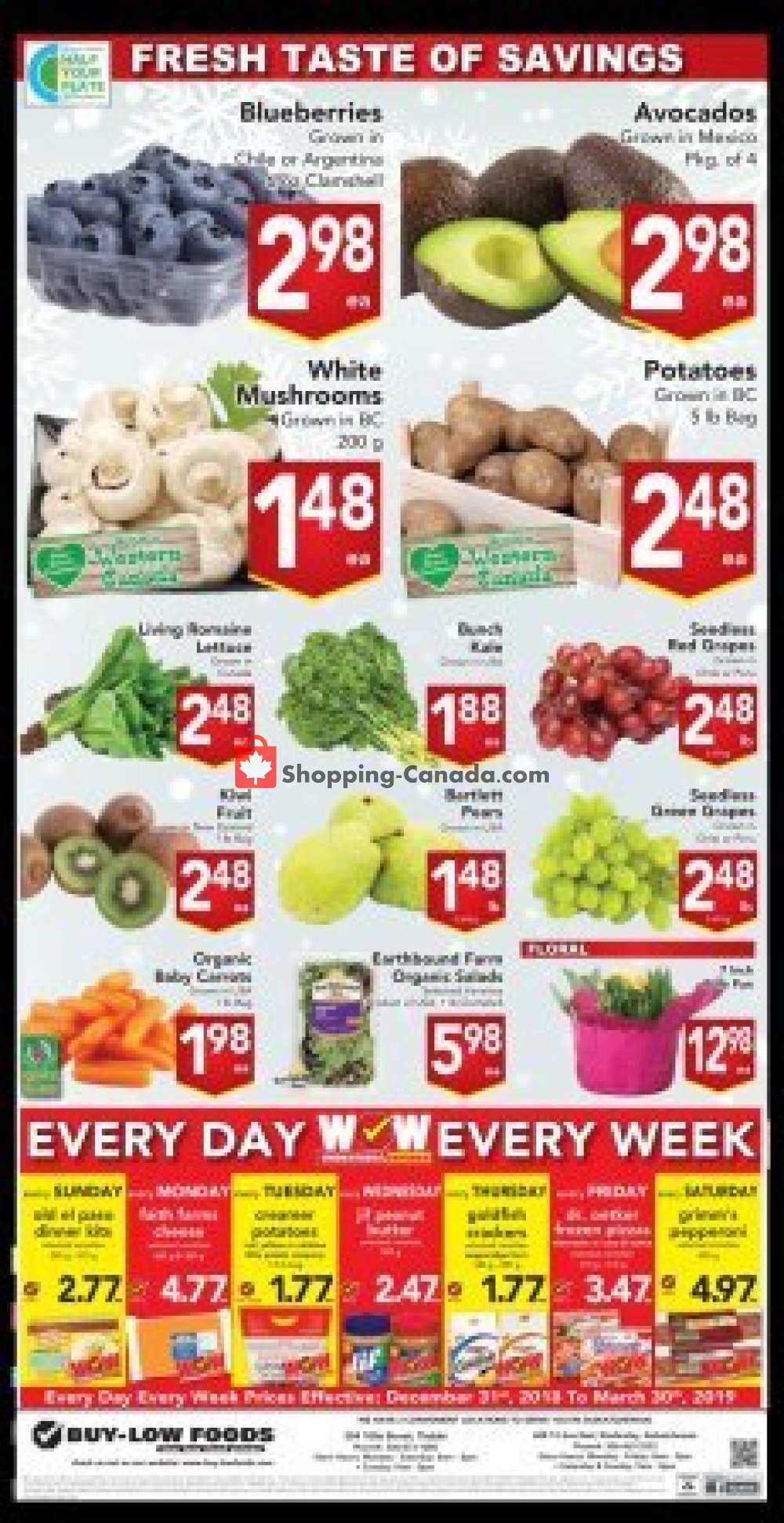 Buy-Low Foods flyer from Sunday January 6, 2019 to Saturday January 12, 2019 - page 8